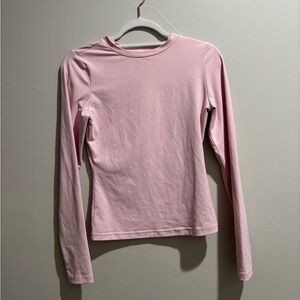 Pink Trendy Queen Long Sleeve Top